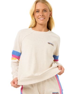 Rip Curl - Juniors' Las Dalias Raglan-Sleeve Sweatshirt