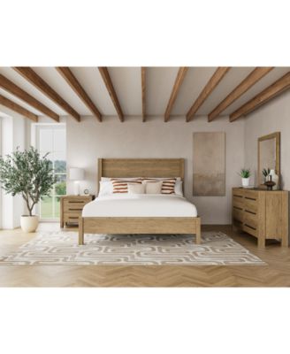 Furniture - Davie 3-Pc. King Set (Panel Bed, Dresser & 3-Drawer Nightstand)