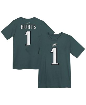 Nike - Preschool Jalen Hurts Midnight Green Philadelphia Eagles Player Name Number T-shirt