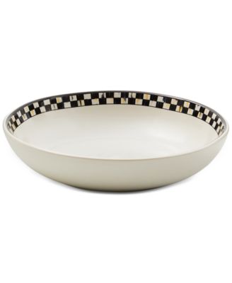 MacKenzie-Childs - Courtly Check Everyday Pasta Bowls, Set of 4