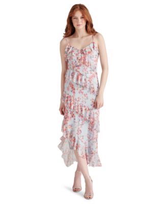 Steve Madden - Women's Aida Asymmetric-Ruffled Dress