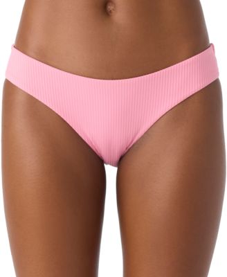 O'Neill - Juniors' Solid Ribbed Hipster Bottoms