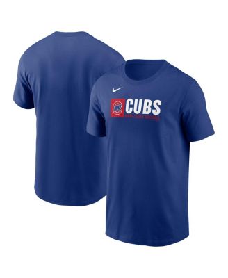Nike - Men's Royal Chicago Cubs Team Block T-Shirt
