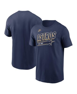 Nike - Men's Navy Houston Astros Cooperstown Collection Retro T-Shirt
