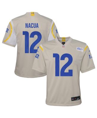 Nike - Big Boys and Girls Puka Nacua Bone Los Angeles Rams Game Player Jersey