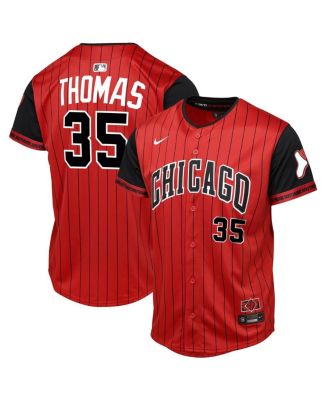 Outerstuff - Big Boys and Girls Frank Thomas RedBlack Chicago White Sox 2025 City Connect Limited Player Jersey