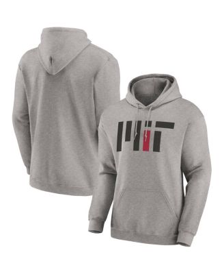 Fanatics - Men's Heather Gray MIT Engineers Fleece Pullover Hoodie