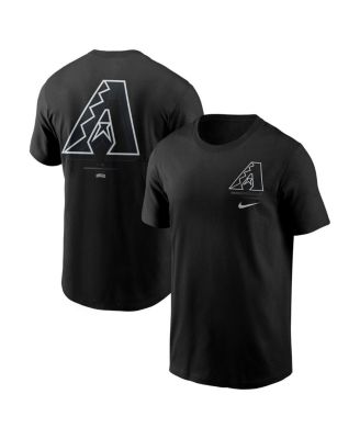Nike - Men's Black Arizona Diamondbacks Lights Out Bar Loading T-Shirt
