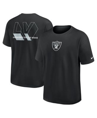 Nike - Men's Black Las Vegas Raiders Dominate The Game Essential Max90 T-Shirt