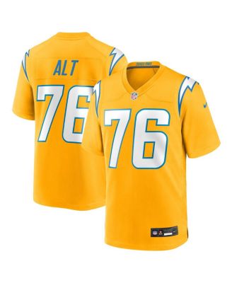 Nike - Men's Joe Alt Gold Los Angeles Chargers Alternate Charger Power Game Player Jersey