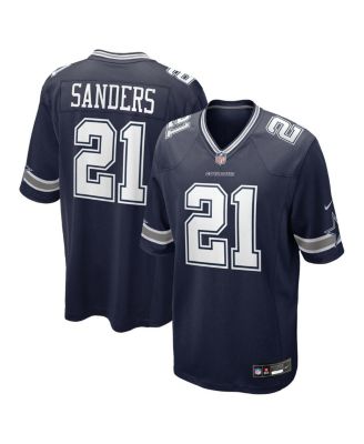 Nike - Men's Deion Sanders Navy Team Retired Player Game Jersey
