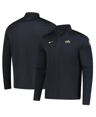 Nike - Men's Black Cleveland Cavaliers 2025/26 Authentic Coaches Quarter-Zip Dri-Fit Sweatshirt