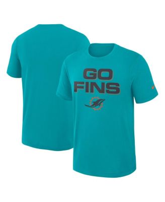 Nike - Men'sTurbo green Miami Dolphins 2025 Rivalries Collection Slub Dri-FIT T-Shirt