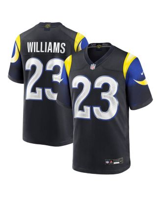 Nike - Men's Kyren Williams Midnight Blue Los Angeles Rams 2025 Rivalries Collection Game Jersey