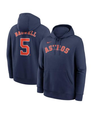 Nike - Men's Jeff Bagwell Navy Houston Astros Retired Player Name Number Club Pullover Hoodie