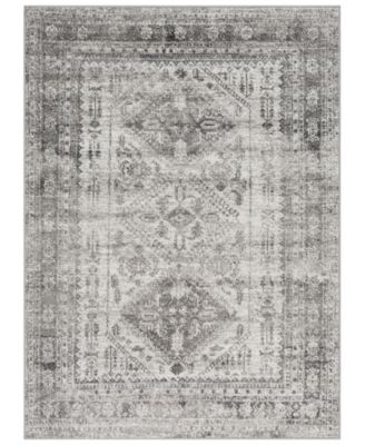 Livabliss - Monte Carlo MNC-2314 Light Gray 6'7" x 9' Area Rug