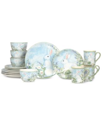 Certified International - Easter Morning 16-Pc. Dinnerware Set