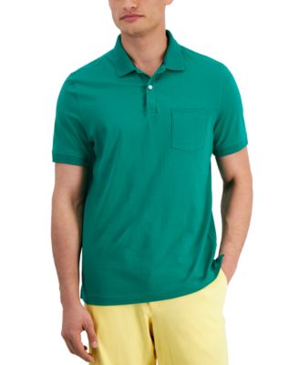 Club Room - Men's Solid Jersey Polo