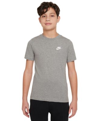 Nike - Big Kids Sportswear Embroidered Logo Graphic T-Shirt