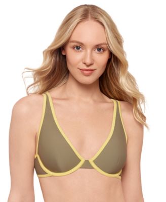 Salt + Cove - Juniors' Plunge Underwire Bikini Top