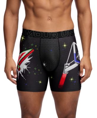 Under Armour - Men's Performance Tech Mesh Graphic 6" Boxer Briefs