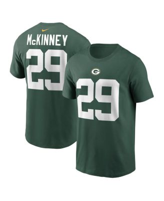 Nike - Men's Xavier McKinney Green Green Bay Packers Name Number T-Shirt