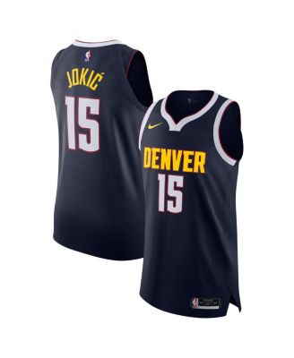 Nike - Men's Nikola Jokic Navy Denver Nuggets Authentic Jersey