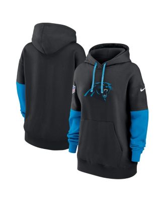 Nike - Women's Black Carolina Panthers 2024 Sideline Essential Fleece Pullover Hoodie