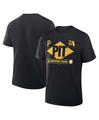 Fanatics - Men's  Black Pittsburgh Pirates 2025 Spring Training Grapefruit League True Icon T-Shirt