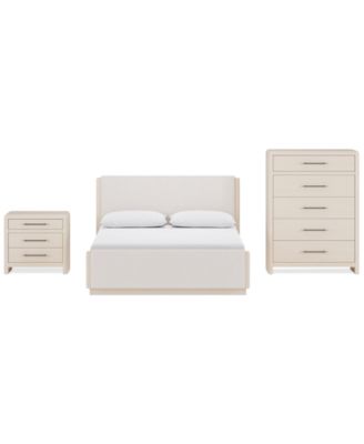 Furniture - Wallen 3-Pc. Set (California King Bed, Chest & Nightstand)