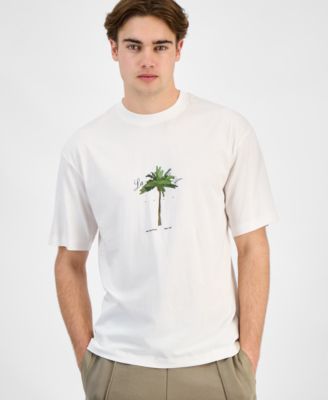 Hugo Boss - Men's Duwom Relaxed-Fit Graphic T-Shirt
