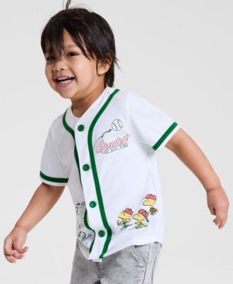 Epic Threads - Toddler Boys Peanuts Graphic Short-Sleeve Baseball T-Shirt