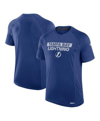 Fanatics - Men's  Blue Tampa Bay Lightning Authentic Pro Rink Tech T-Shirt