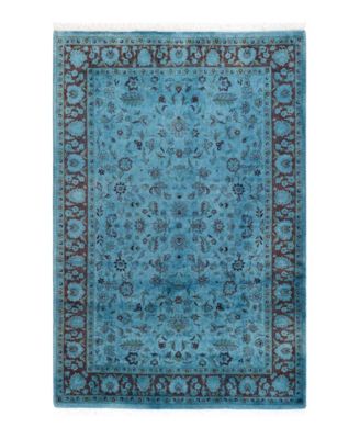 ADORN HAND WOVEN RUGS - Fine Vibrance M1444 4'2''x6'2'' Area Rug