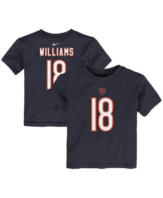 Nike - Toddler Caleb Williams Navy Chicago Bears Player Name Number T-Shirt