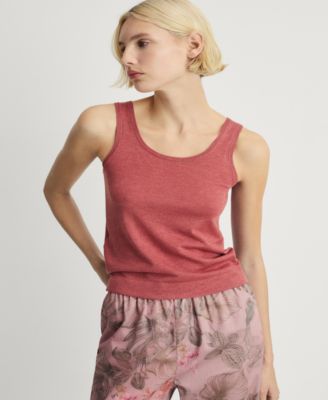 MANGO - Women's Knitted Tank Top