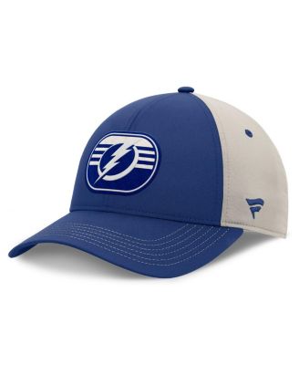 Fanatics - Men's Blue/Gray Tampa Bay Lightning 2025 Stanley Cup Playoffs Locker Room Trucker Adjustable Hat