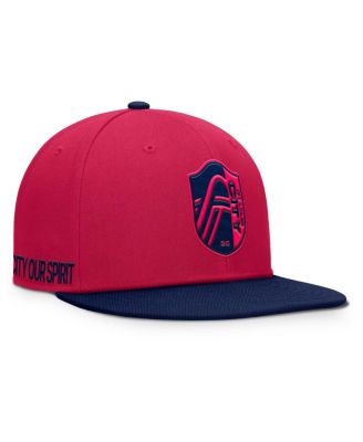 Fanatics - Men's Red St. Louis City SC Sitter Snapback Hat