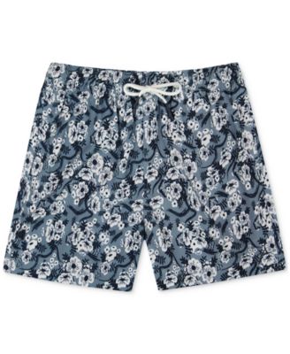 Sunset x Vine - Men's Floral Woven Swim Trunks