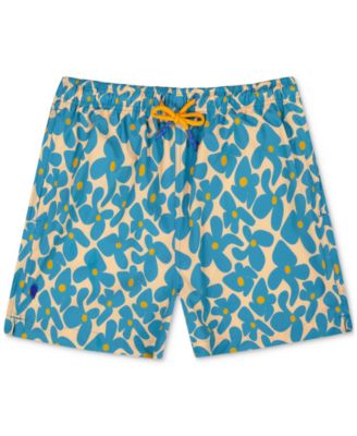 Sunset x Vine - Men's Floral Woven Swim Trunks