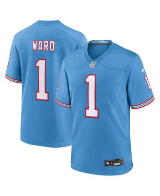 Nike - Men's Cameron Ward Light Blue Tennessee Titans 2025 NFL Draft First Round Pick 2nd Alternate Game Jersey