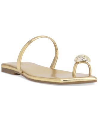 I.N.C. International Concepts - Women's Yitta Embellished Flat Sandals