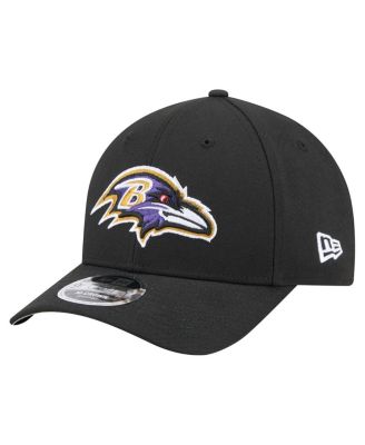 New Era - Men's Black Baltimore Ravens Team Collection 9FORTY M-Crown Adjustable Hat