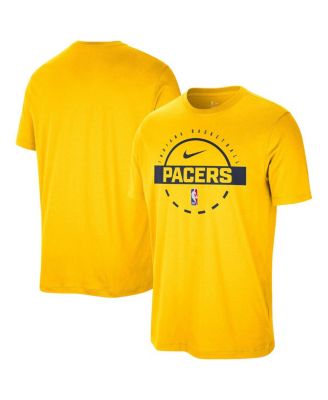 Nike - Men's Gold Indiana Pacers Authentic Practice T-Shirt