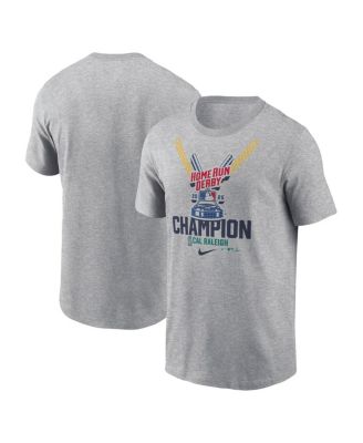 Nike - Men's Cal Raleigh Heather Gray Seattle Mariners 2025 Home Run Derby T-Shirt