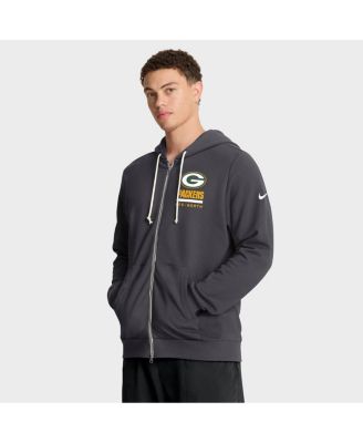 Nike - Anthracite Green Bay Packers Sideline Standard Issue Utility Player Dri-FIT Full-Zip Hoodie