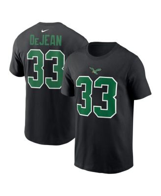 Nike - Men's Cooper DeJean Black Philadelphia Eagles Player Name Number T-Shirt