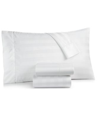 Charter Club - Stripe Supima Cotton 550-Thread Count 4-Pc. Extra-Deep King Sheet Set