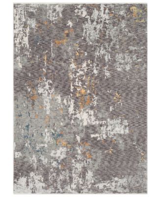Livabliss - Presidential PDT-2302 Charcoal 3'3" x 5' Area Rug