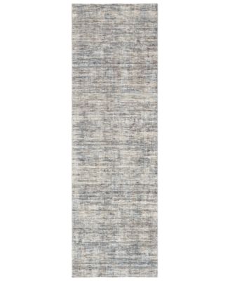 Livabliss - Presidential PDT-2308 Medium Gray 3'3" x 10' Runner Area Rug